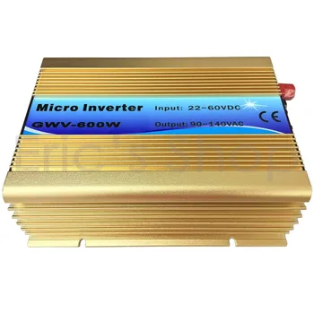 

Grid Tie Inverter 500W DC22V-60V to AC110V Pure Sine Wave Inverter Fit for 6cells and 72cells Solar Panel with MPPT Functions