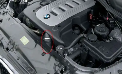 Силиконовый интеркулер TAKPART шланг EGR TURBO BOOST для BMW E60 E61 5 серии 530d 525d 1167799401|Шланги и