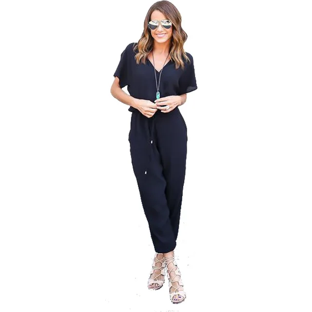 Kaywide-2018-Summer-Sexy-V-Neck-Pleated-Waist-Pocket-Rompers-Womens-Jumpsuit-Loose-Cross-Overalls-Short.jpg_640x640