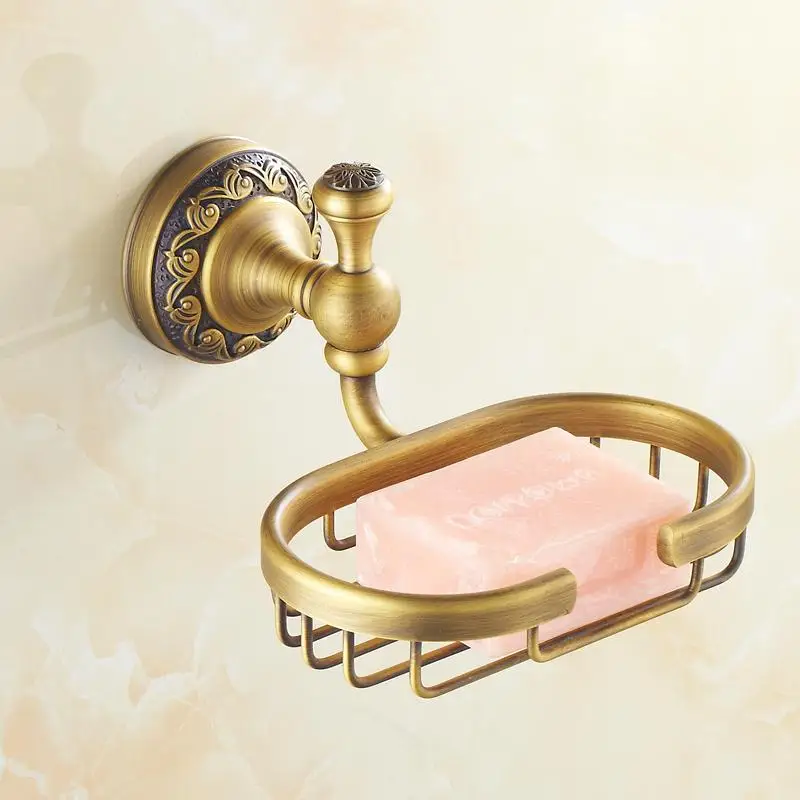 Copper Soap Box Net Continental Network Thick Chassis Bathroom Container Retro | Дом и сад