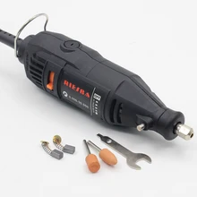 180 Вт качественный вращающийся инструмент с переменной скоростью, электрические инструменты, 400 Вт мини-дрель, 6 позиций для вращающихся инструментов Dremel, мини-шлифовальный станок