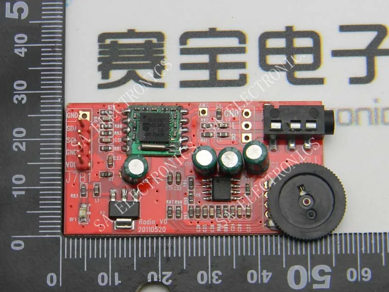 

[BELLA]ORINGAL TEA5767 radio module FM radio chip learning modules (C1A5)--5PCS/LOT
