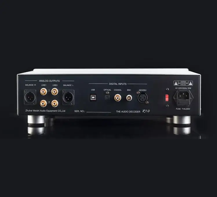 Вакуумный трубчатый аудио декодер Muzishare R10 ES9018 32 бит DAC 6Z4 + 12AU7 USB/OPT/COAX|Усилители