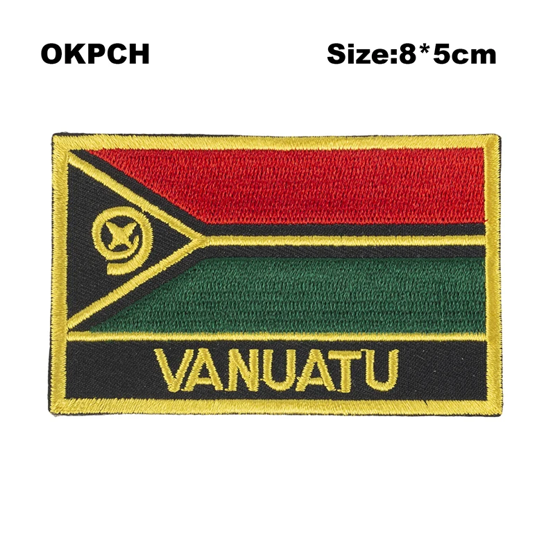 Флаг Танзании Лоскутная Ткань Вышивка патч cutstom DIY наклейки на одежду с железным PT0173-R