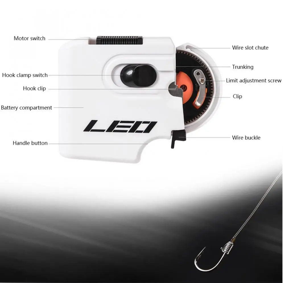 Portable Electric Automatic Fishing Hook Tier Machine Fishing