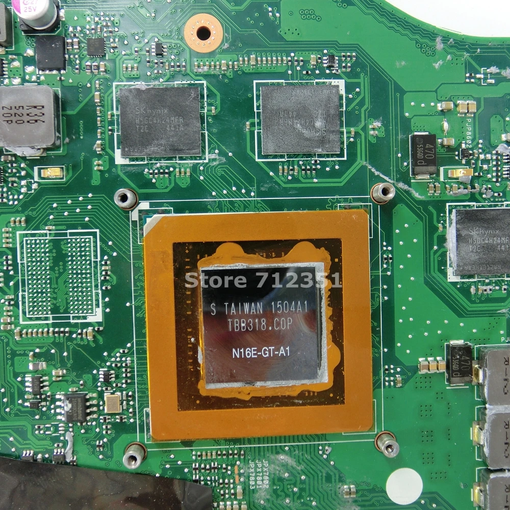 G751JT с i7 4710HQ CPU GTX970M 3 ГБ материнская плата ASUS ROG G751 G751J G751JY G751JM G751JS для