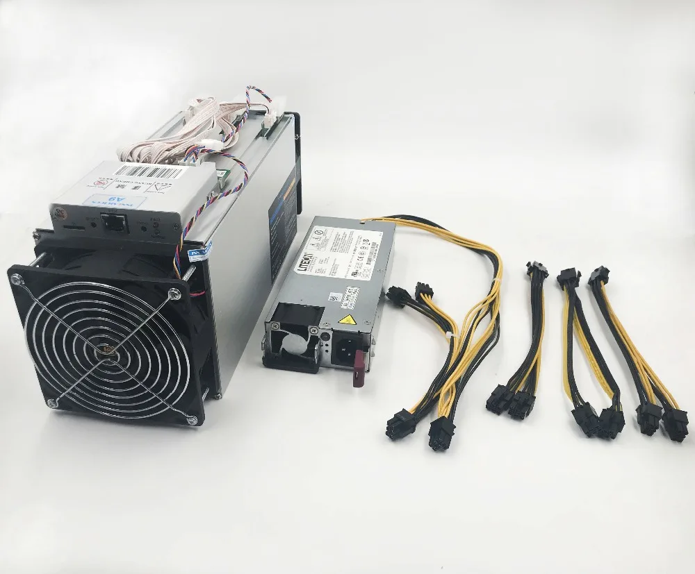 Старый usde miner 95% KUANGCHENG Innosilicon A9 ZMaster 50k sol/s с 750W PSU Zcash ZCL ZEC шахта