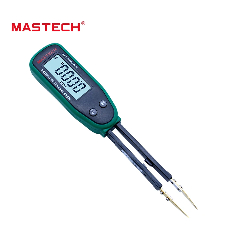Оригинальный Смарт-тестер MASTECH SMD измеритель емкости мультиметр MS8910, 3000 отсчетов ЖК-дисплей, автоматическое сканирование, автоопределение Оригинальный Смарт-тестер MASTECH SMD измеритель емкости мультиметр MS8910, 3000 отсчетов ЖК-дисплей, автоматическое сканирование, автоопределение
