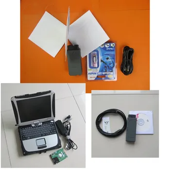 

VAS5054 Oki VAS 5054A Full Chip Support UDS VAS5054A ODIS v4.4.1 installed in CF19 Laptop 5054 Diagnostic Tool