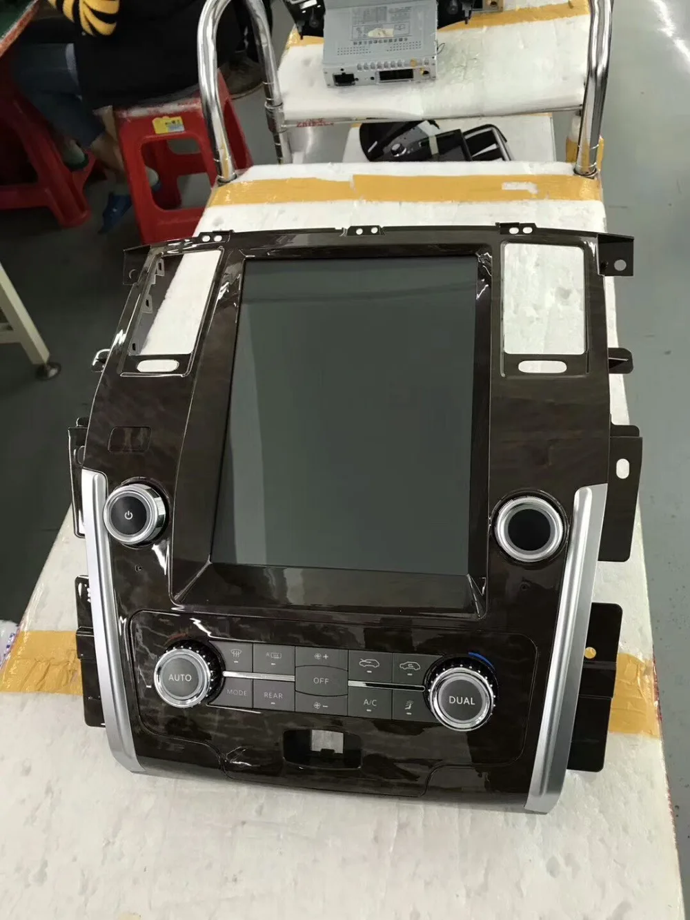 12,1 вертикальный Тесла стиль Android 8,1 автомобиля DVD gps для Nissan Patrol 2010 2011 2012 2013 навигации PX6