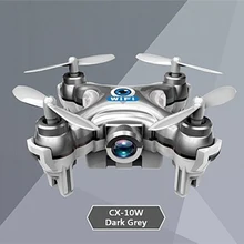 Cheerson CX10W 6 Axis Gyro Wifi FPV Phone Control RC Quadcopter Nano Dron Mini RC Drone With Camera Helicopter Toy Gift for kids
