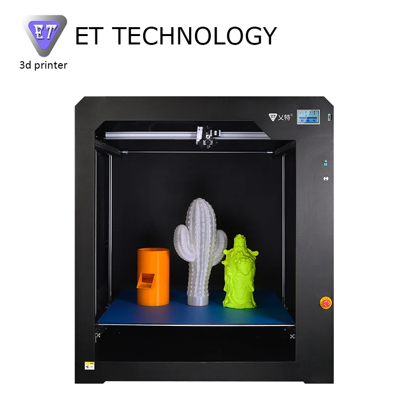ET Big Monster 3D Printer plus print size 1000x1000x1000mm with Metal Frame Structure Touch Screen 0.4mm nozzle filament use PLA ET Big Monster 3D Printer plus print size 1000x1000x1000mm with Metal Frame Structure Touch Screen 0.4mm nozzle filament use PLA