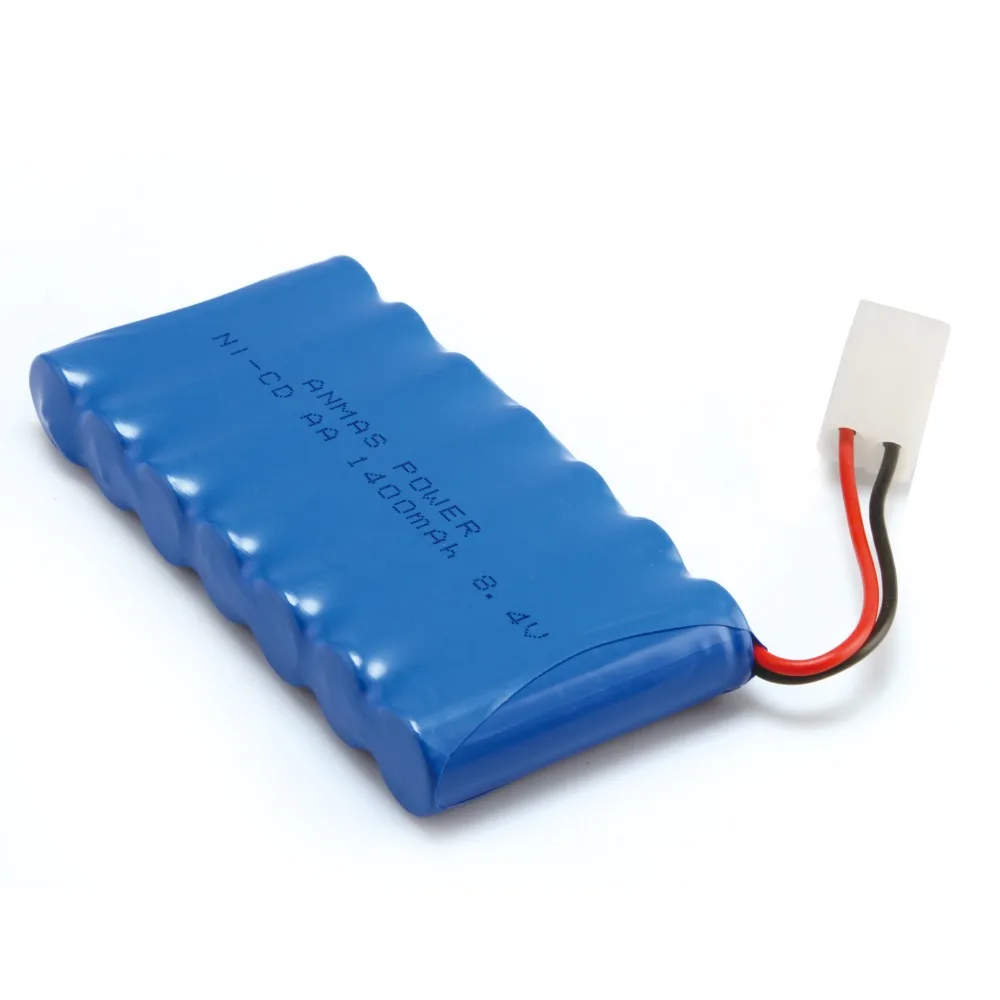 Anmas power Ni Cd Аккумулятор 8,4 V 1400mAh перезаряжаемый аккумулятор Tamiya Plugfor RC лодка модель автомобиля игрушка