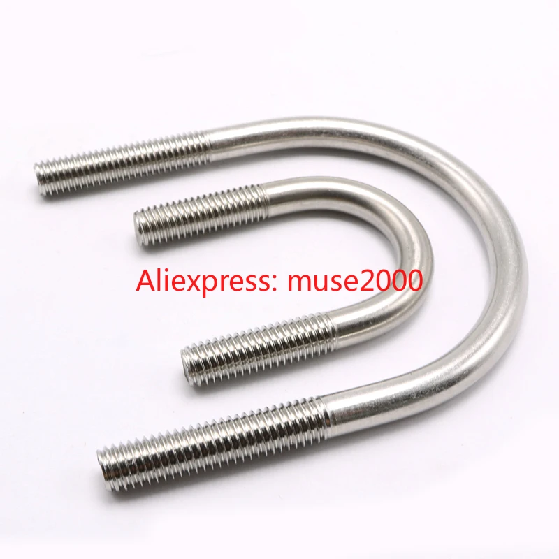 M8UBolttubeclamppipe304UshapescrewbolttubeclampBolttube