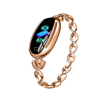 

E68 Waterproof Smart Bracelet Women Fitness Tracker Heart Rate Blood Pressure For girl women gift
