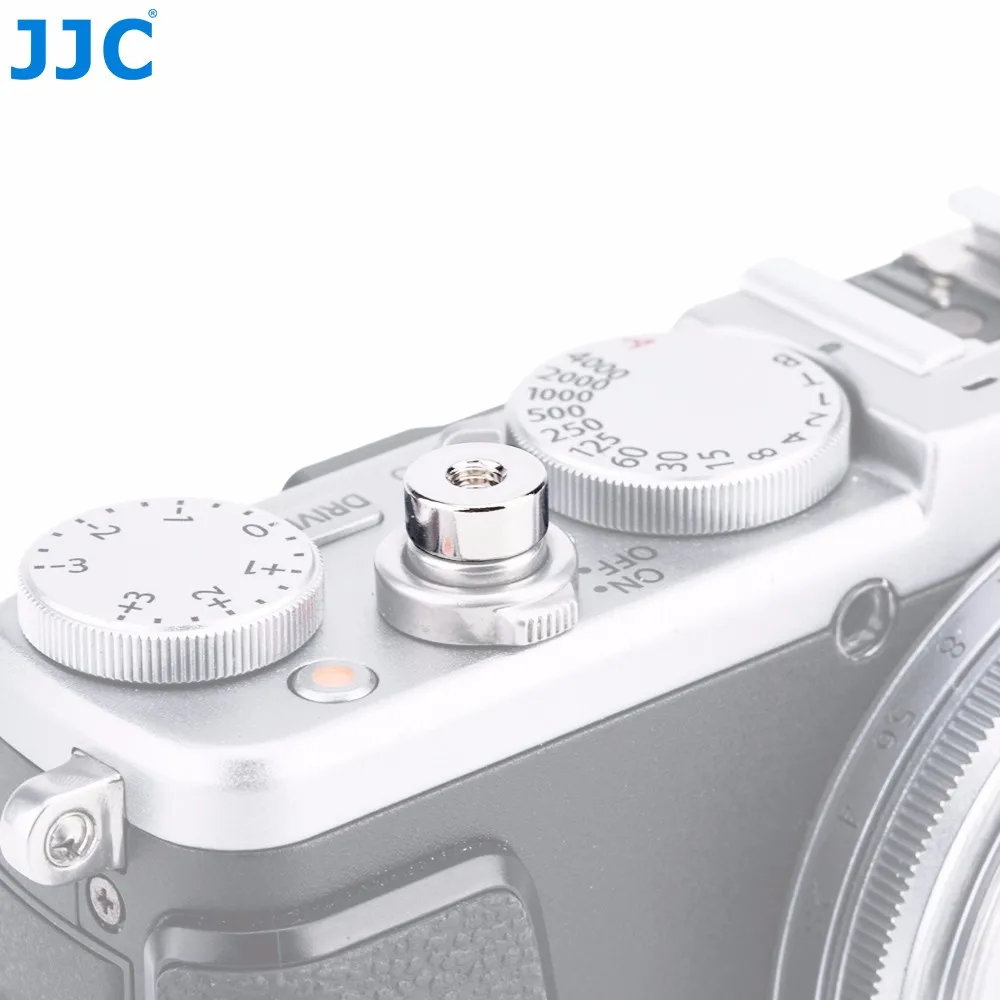 JJC металлическая спусковая Кнопка затвора для ЖК-дисплея с подсветкой Fujifilm X-H1 XPRO2 X100F X100T XE3 XT20 XT2 XT10 XT3 GS645s XT30 SONY RX1RII Leica M9