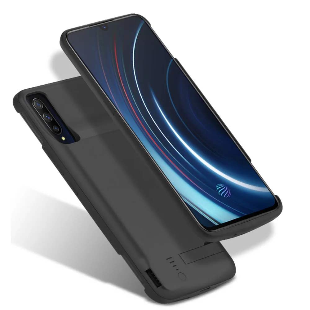 

Battery Charger Case for Vivo iQOO 6000mAh Extended Protective Power Case with Kickstand Charging Cover Vivo iQOO Charging Case