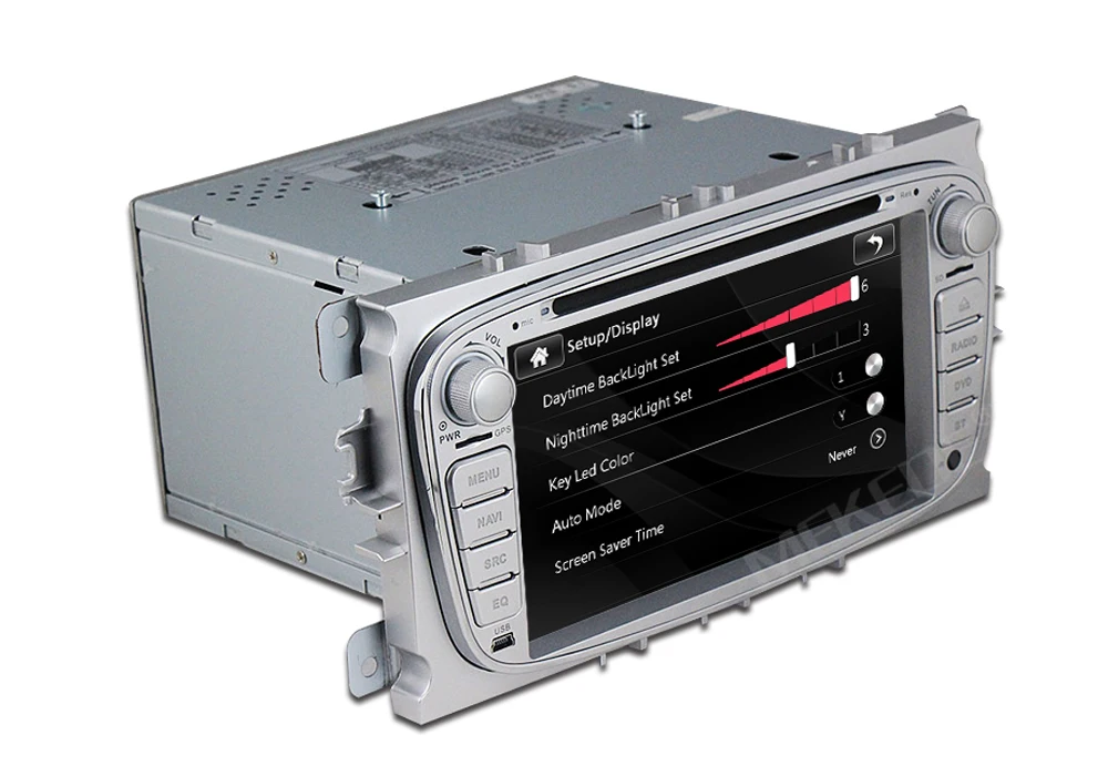Clearance 2din Car GPS Navigation radio for Focus S-max Kuga Mondeo with Radio DVD Headunit Bluetooth steering wheel control free 8GB map 20