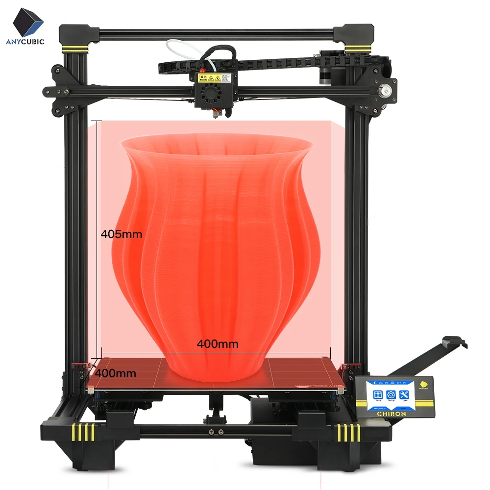 

ANYCUBIC Chiron 3D Printer Plus Size 400x400x450mm Matrix Automatic Leveling Desktop 3d printer Kit impresora 3d