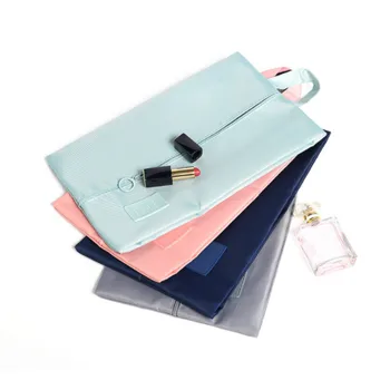 

Travel Shoe Bag Zipper Waterproof Women Men Foldable Toiletry Makeup Storage Pouch