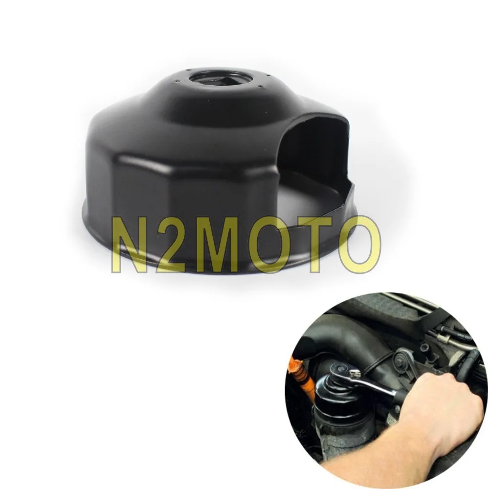 

Oil Filter Wrench Oil Filter Cap Removal Tool for Harley 15-Later XG Models 76mm Diameter 14 Flutes