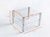 KGU12 Exquisite acrylic frame HIFI amplifier amp decoder frame rack transparent equipment ► Photo 2/6