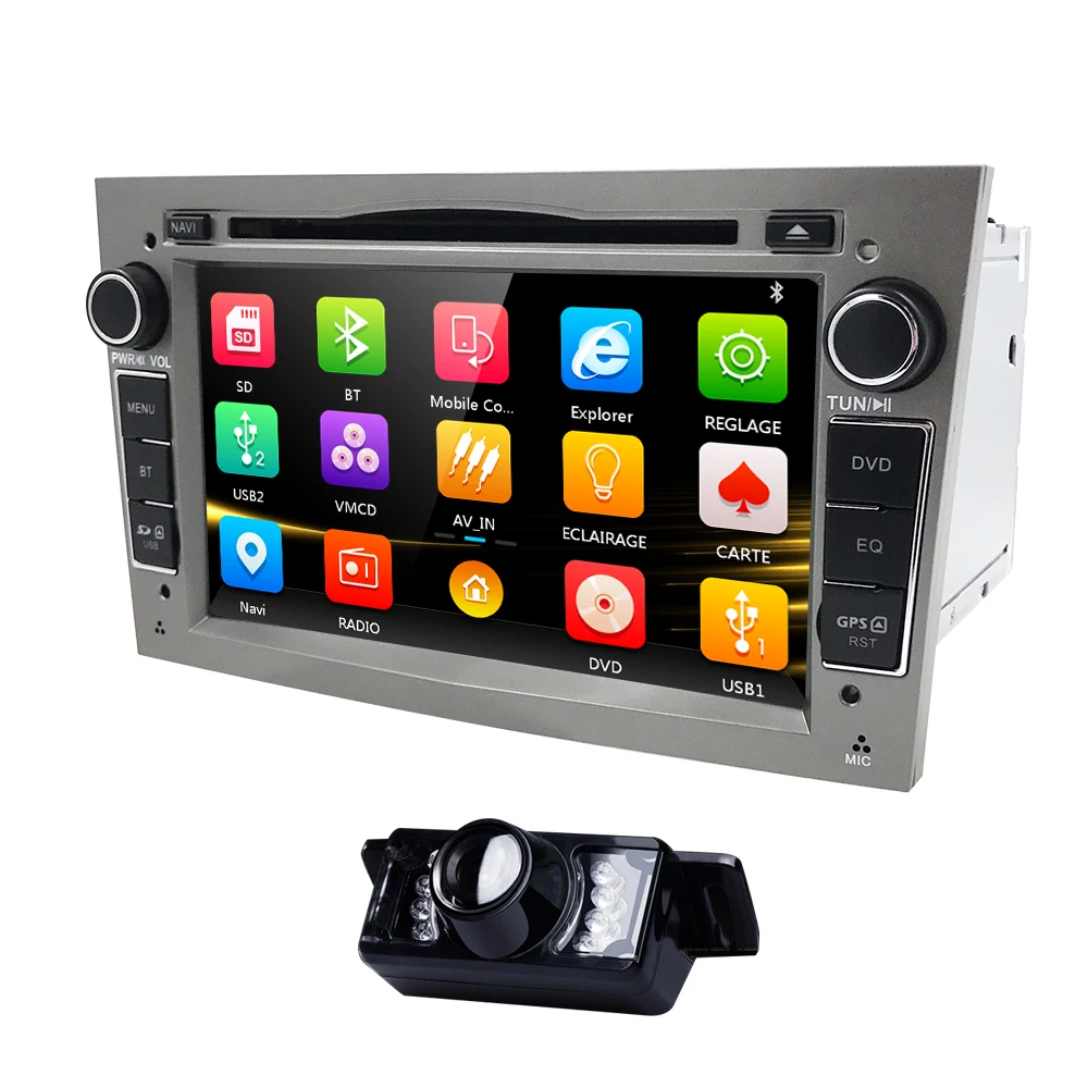 2Din Radio font b Car b font DVD Multimedia Player Fit Opel Vectra Corsa D Astra