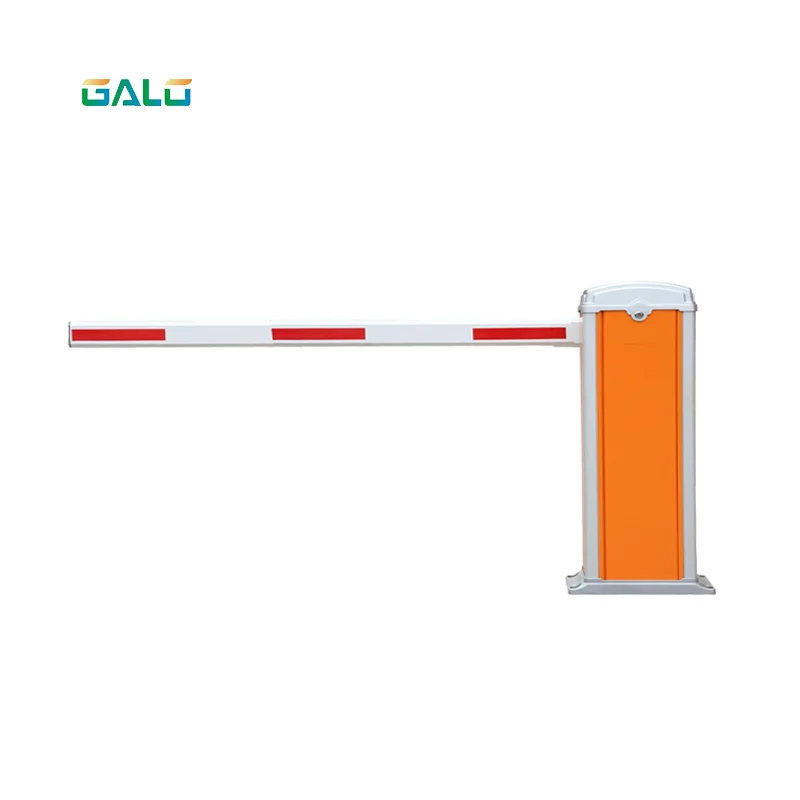 

Fully automated toll guardrail door with aluminum barrier arm