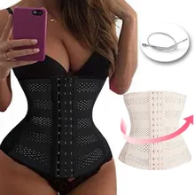 2016 Sexy Women Горячая Body Shaper Талии Cincher Управления Корсет и Бюстье Для Похудения Пояс Талия Тренер Триммер Корректирующее Белье