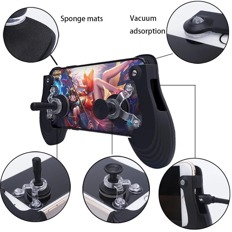 PUBG Mobile Gamepad Joystick Celular Android Controller Portable Mini Touch Joystick Grip Game Pad