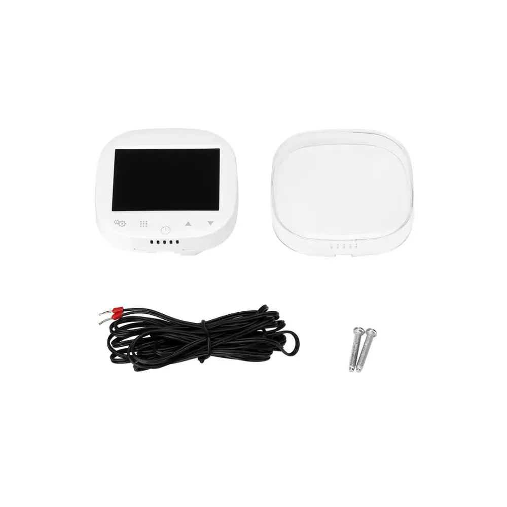 Фото JC09RF WiFi & RF беспроводной 16A термостат настенный Электрический нагревательный JC09RF WiFi & RF беспроводной 16A термостат настенный Электрический нагревательный