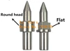 Tungsten Carbide flow drill Flat type M3 M4 M5 M6 M8 M10 M12 form drill, friction drill with flat type and thread forming tap ► Photo 1/4