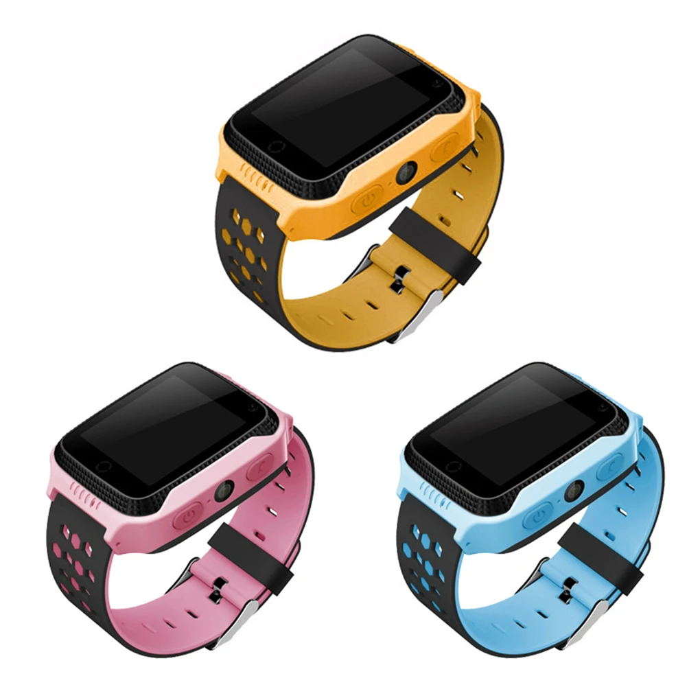 

1.44" Touch GPS Smartwatch Q66 Kids SIM Solt Pedometer SOS Camera Bracelet Wristwatch Child Sport Fitness Tracker