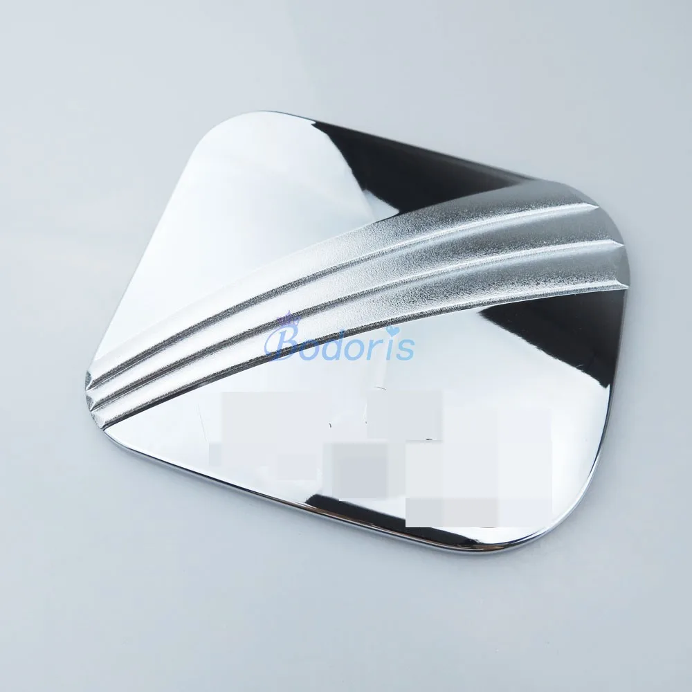 

Chrome Car Styling Gas box Cover Fuel tank Cap Panel Trim Frame Kit 2012 2013 2014 For toyota hilux vigo Accessories