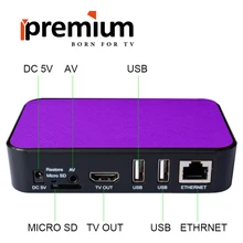 5pcs Original Ipremium Tvonline+ Android Tv box Smart Iptv Set Top Box Receptor Decoder Tv Receiver