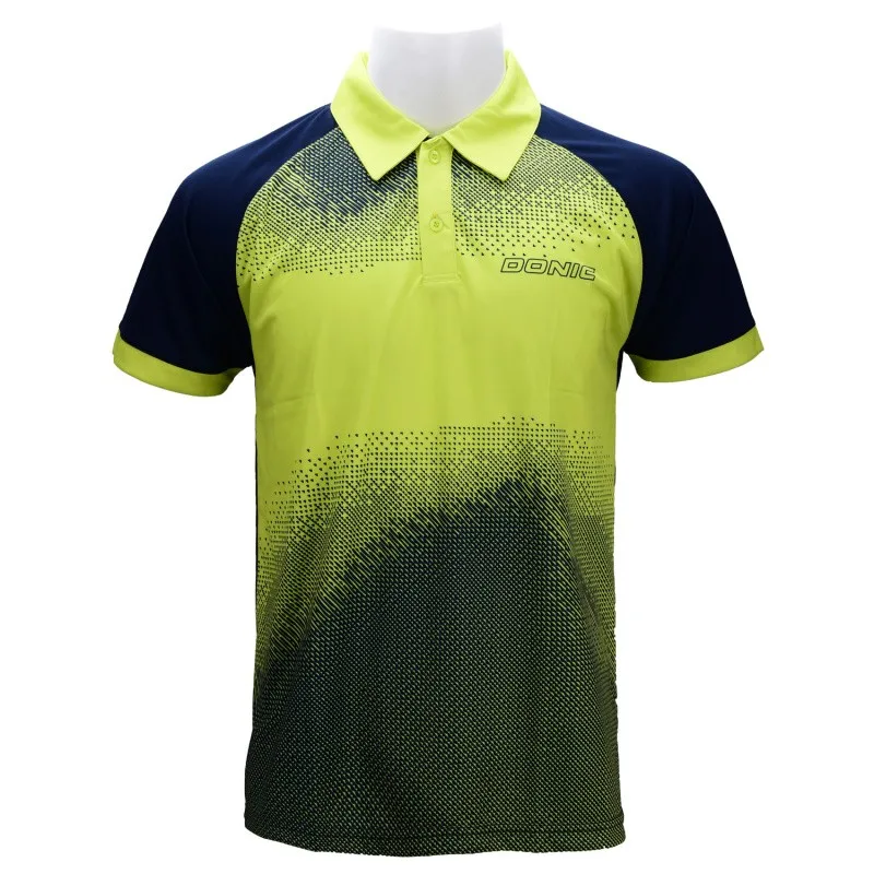 

Donic Table Tennis Clothing Short Sleeve Air-permeable Quick-drying Ping Pong Sport T-shirt Sport Jersey