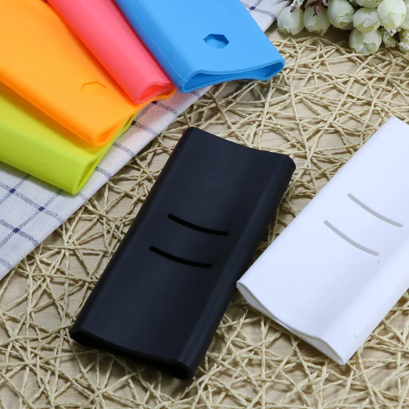 Внешний Противоскользящий силиконовый чехол для Xiaomi Power Bank 2 10000 мАч 20000 2C