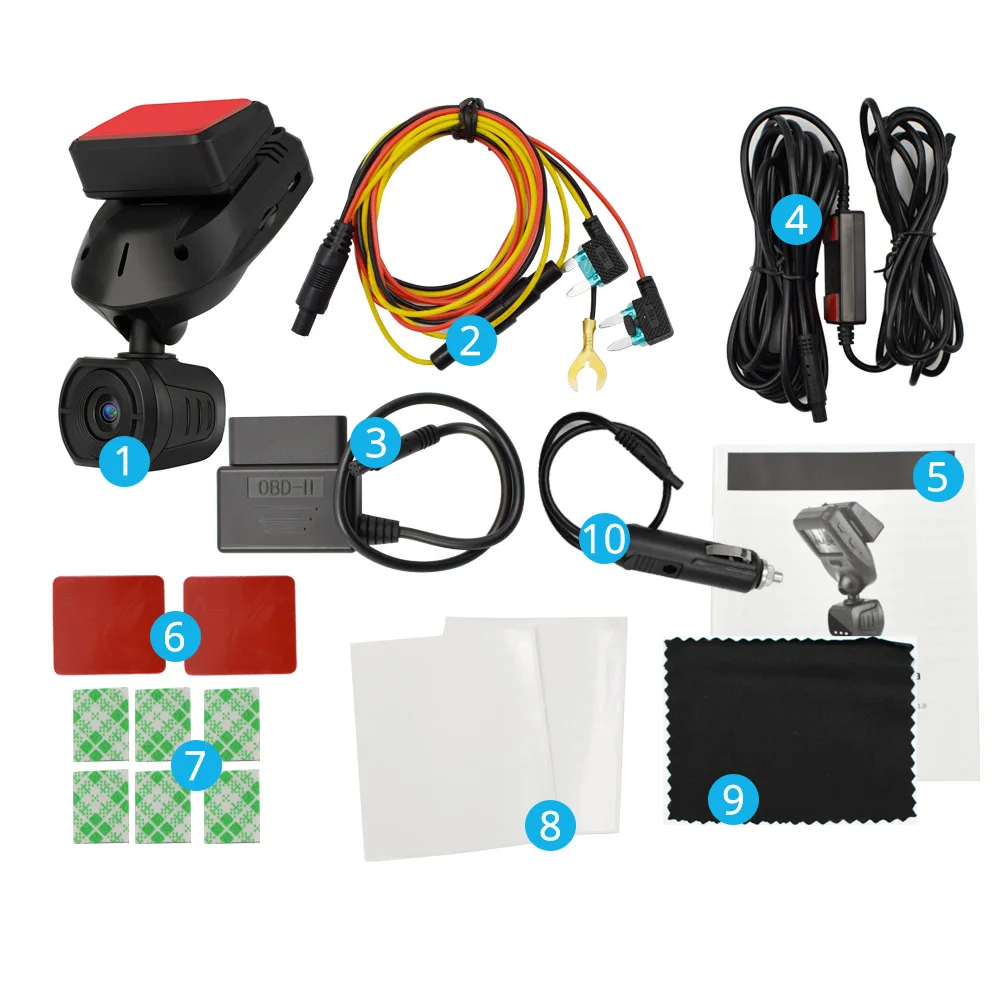 

Mini Dash Cam Q9 1.5Inch Screen Car DVR Camera With Lens Rotate 330 Degree Car Accessories