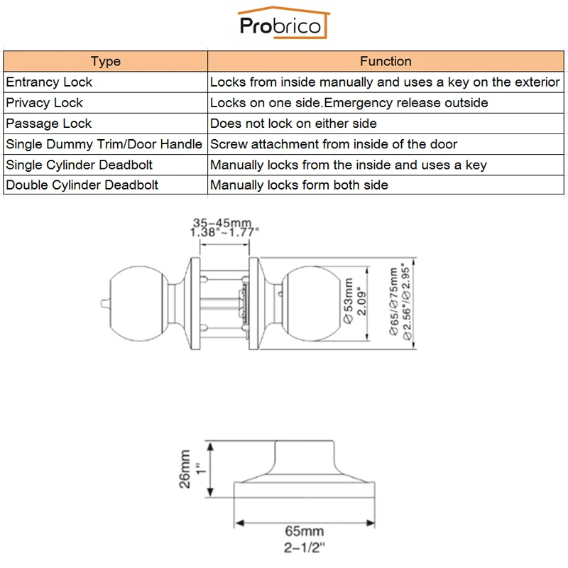 probrico antique stainless steel half dummy interior door knob round interior door order form