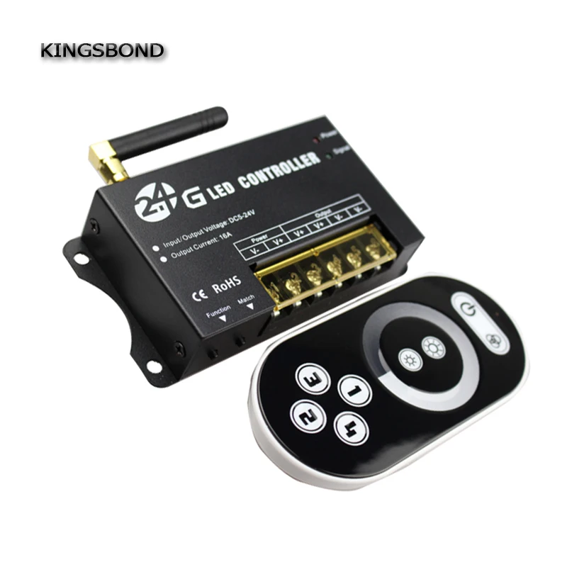 RF203 2.4G touch wireless led dimmer single color dimmer controller