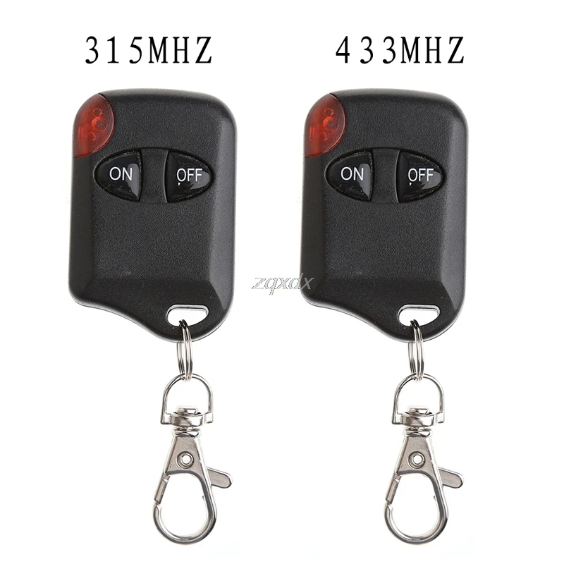 

315/433MHz 2-Button RF Wireless Remote Control Transmitter Garage Door DC12V Z17 Drop ship