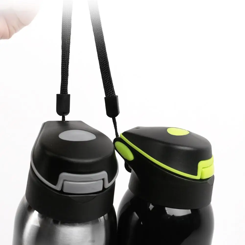 500ml Stainless Steel Thermos Cup Sports Water Bottles Cycling Camping Bicycle Bike Kettle Outdoor Riding Sports Kettle