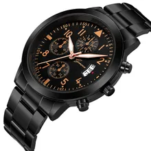 Fashion Men Quartz Watch Sport Military Stainless Steel Watches Dial Luxury Business Wrist Watch Wristwatch Thanksgiving Gift Fashion Men Quartz Watch Sport Military Stainless Steel Watches Dial Luxury Business Wrist Watch Wristwatch Thanksgiving Gift