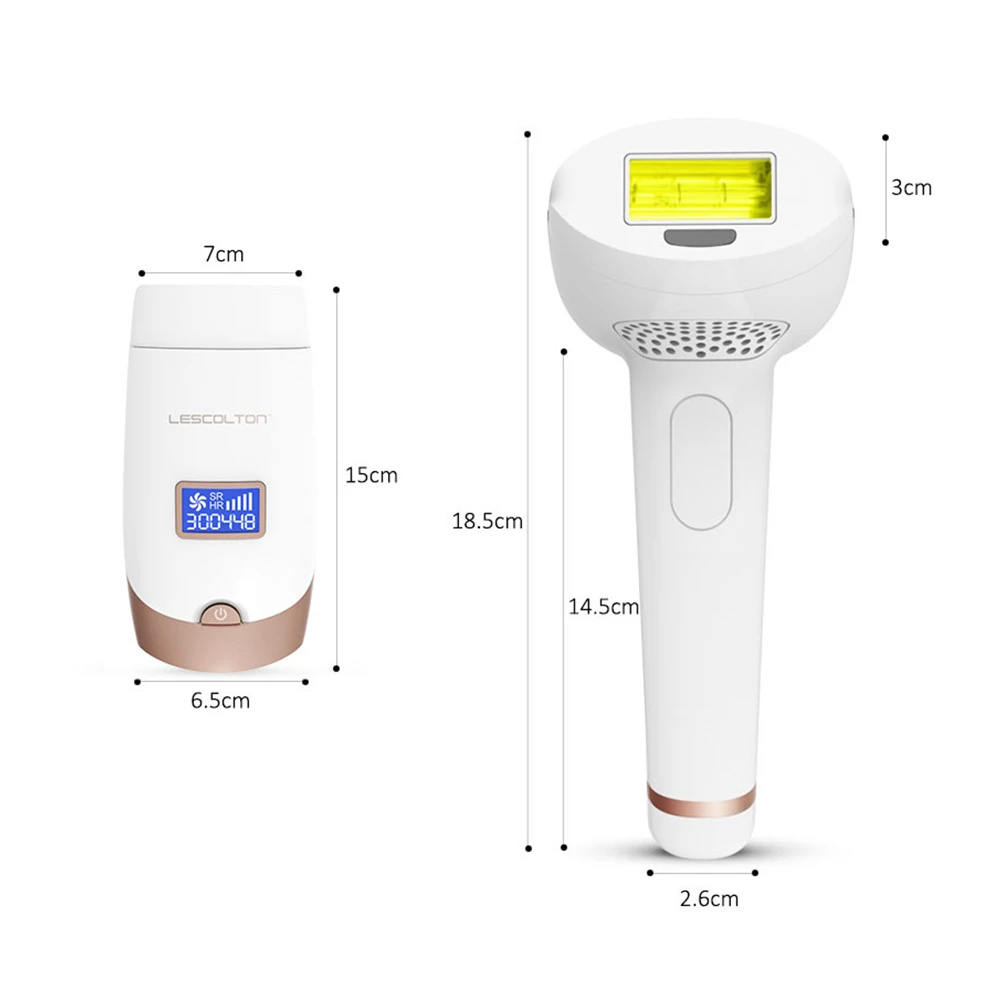 Lescolton T009i лазерная IPL лазерная эпиляция машина для удаления волос лица для удаления волос Перманентный depiladora тело бикини триммер