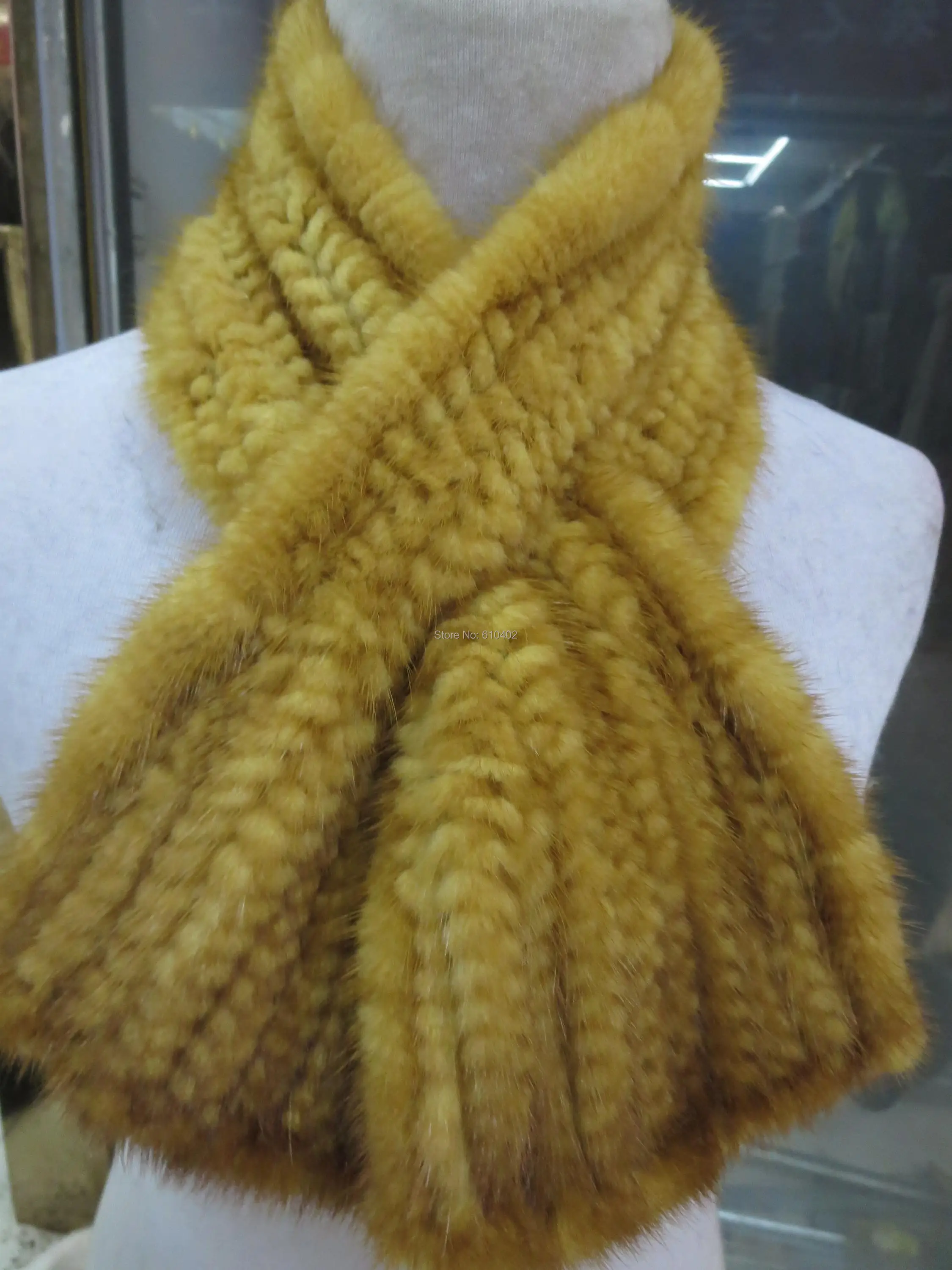 elegant-best-real-mink-fur-knitted-neckerchief-fishtail-scarf-winter-fashion-golden