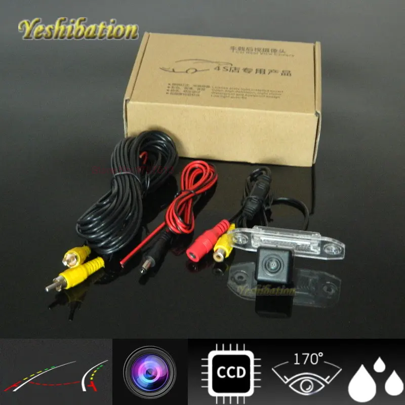 

Yeshibation Reversing camera For Volvo S40 S40L V40 V50 image HD night vision car waterproof rear view Dynamic Track