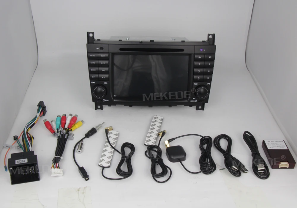 Flash Deal Free shipping! Pure Android7.1 Smart car navigation GPS DVD player for Mercedes/Benz W203 W209  C-Class C180 C200 CLK200 22