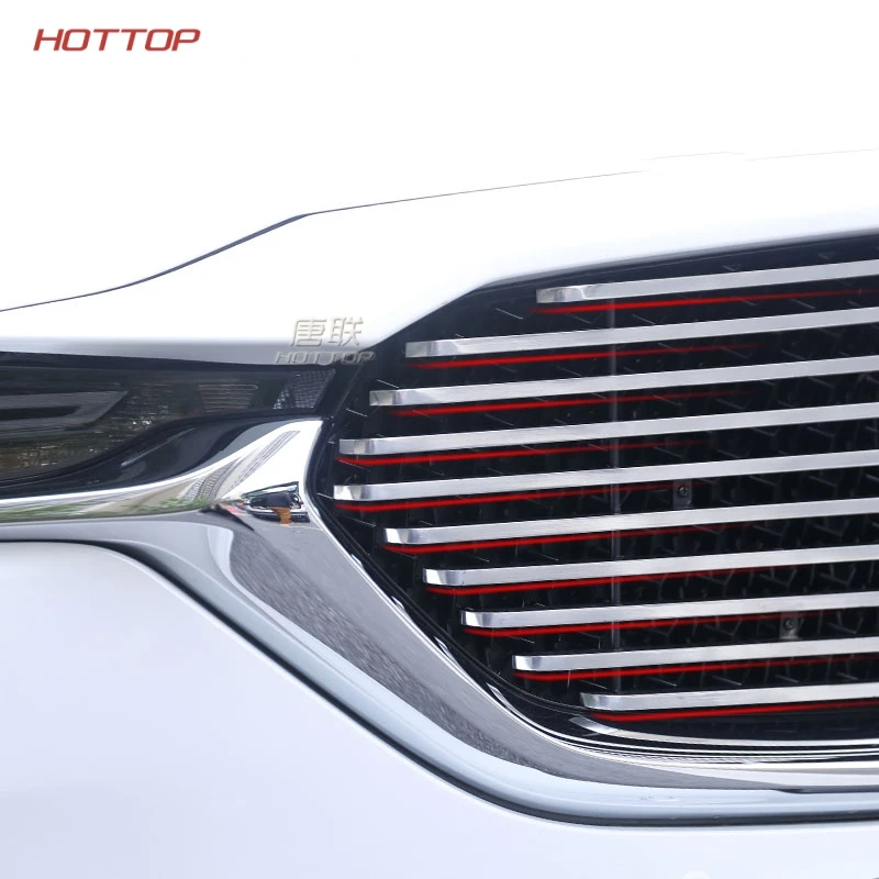 Решетка радиатора HOTTOP средней длины для MAZDA CX5 2017 2018 автомобильный Стайлинг