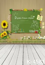 Background For Photo Studio 5x7ft Photography Children Theme Background Sunflower Flowers New Design Digital Backdrops Props