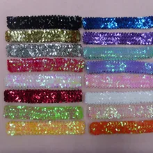 Новые повязки на голову эластичная застежка-молния b aby повязки для девочек стрейч застежка-молния 120 шт/